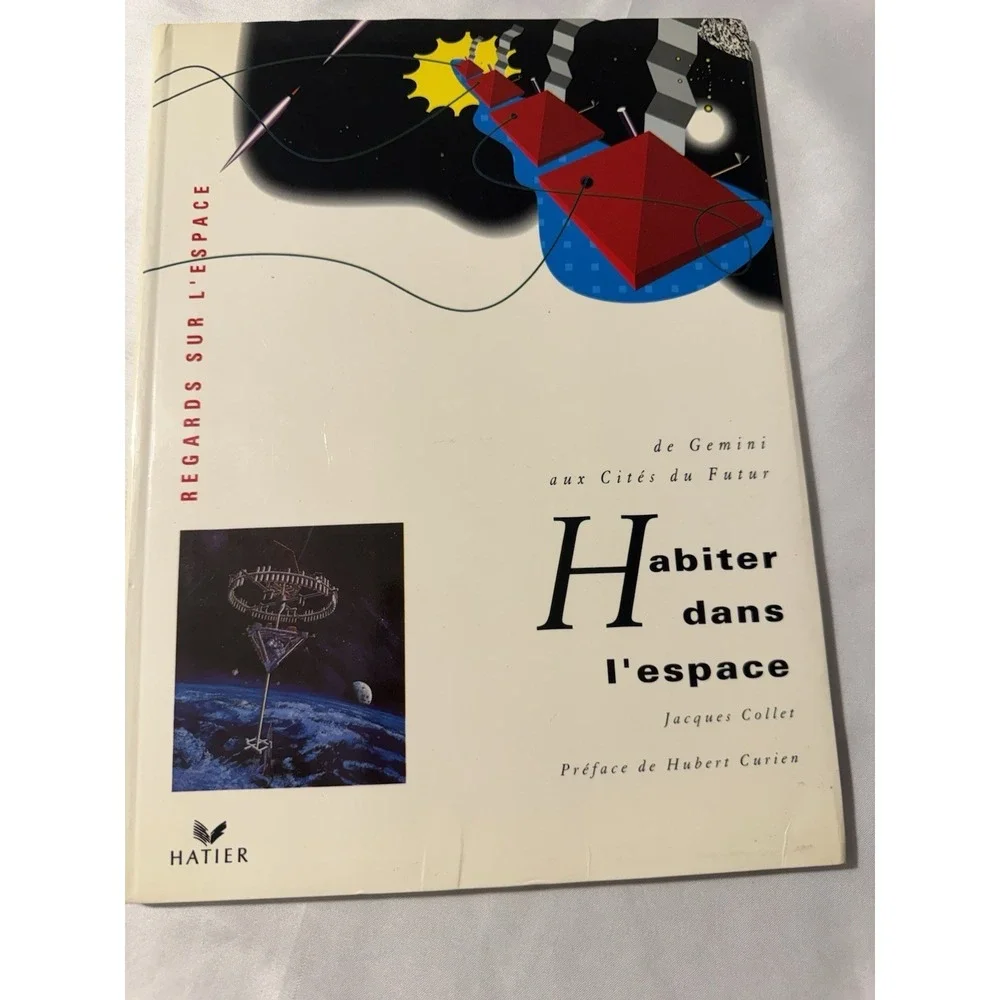 Lot 3 Regards Sur L'Espace French Space Books Hatier 1992 NASA ESA